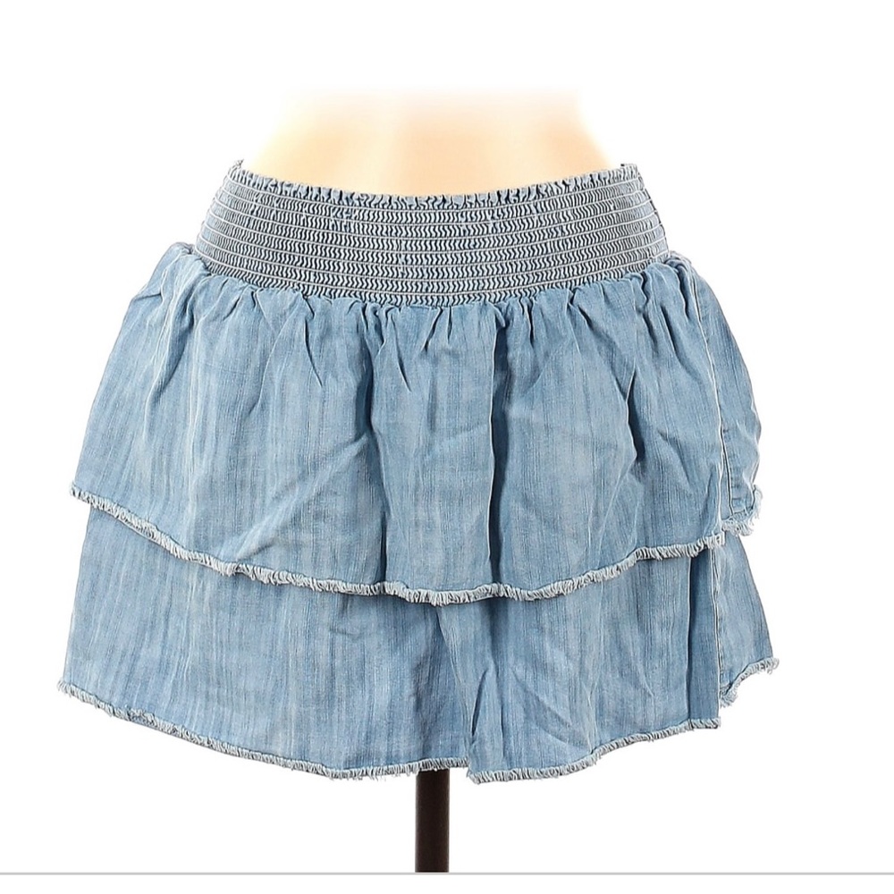 Comfy Denim Skirt 💙